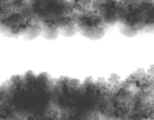 Realistic dark Dust Effect Isolated on Transparent Background