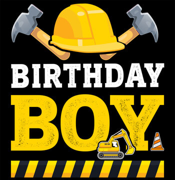 Birthday Boy Icon Vector Graphic