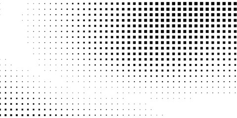 Modern mesh halftone gradient texture. Vanishing polka dot abstract simple art modern
