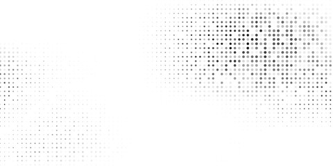 Abstract mesh halftone gradient texture. Vanishing polka dot illustration simple abstract modern art