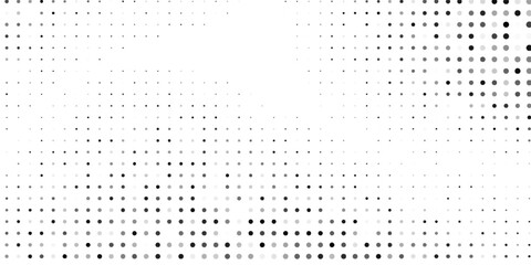 Abstract halftone gradient texture. Vanishing polka dot illustration art simple modern abstract