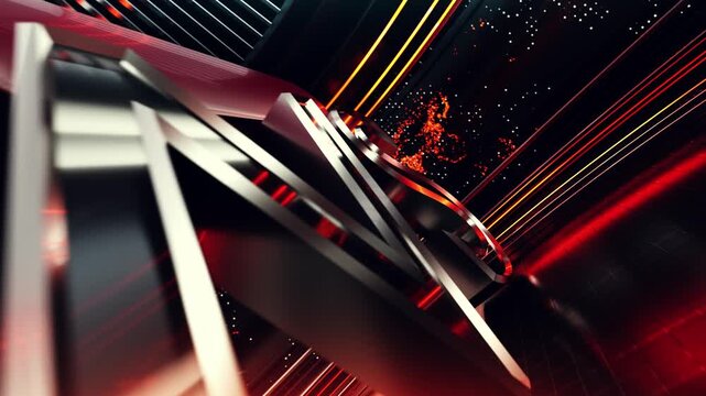 cinematic 3D breaking news intro designed for professional broadcast and online media 