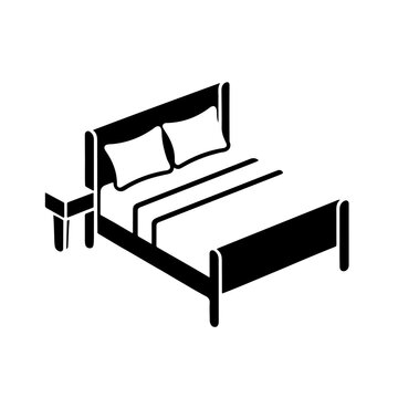 Two interlinked female gender signs, the symbol of the lesbian or sapphic community. This icon represents same-sex female relationships, love, unity, and the LGBTQ+ rights movement. Isolated vector gr