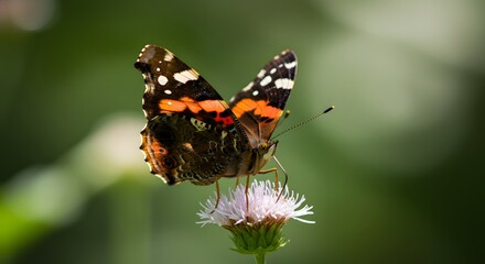 Butterfly on flower