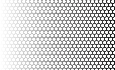 White and black color shade design