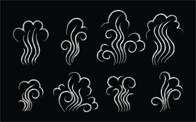 Neon floral glow art, Luminous flower outlines, Black background petals
