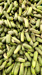 Fresh fruit and vegetable varieties offered for sale in the grocery section