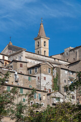 Fototapeta premium Scorcio di Genazzano - Roma - Lazio - Italia