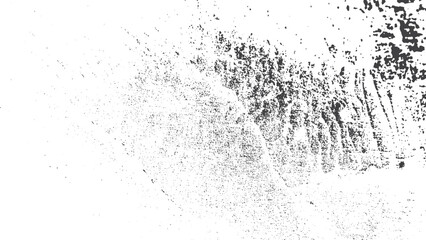 Obraz premium Black and white glitch halftone grunge texture abstract background for modern design