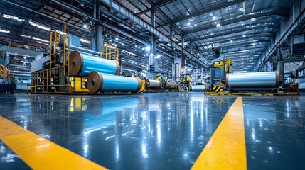 Premium Roll Stock — Flexible Packaging Production Floor