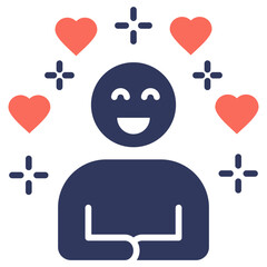Happiness Mixed Icon