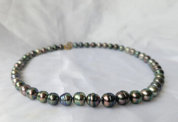 necklace pearls tahiti