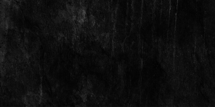 old black wall background texture, illuminated by sun ray close up of dark graphite surface for modern background, dirty dark raw cement wall texture and background, 
