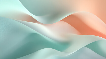 Soft pastel gradient background with gentle curves and subtle color blending