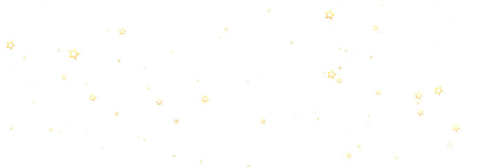 Sparkling gold stars on white. Perfect for celebration, holiday, or magical designs.