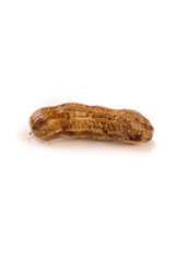 Boiled Peanut with Salt and Garlic Seasoning Isolated on White Background