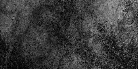 Abstract black wall texture for pattern wide panorama picture, black wall with cracks texture for background, natural paintbrush stroke textured cement or stone old.