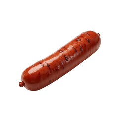 sausage on a white background