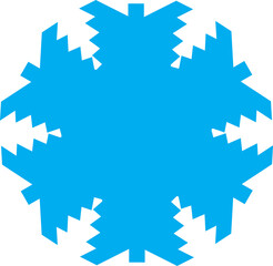 Snowflake Design Example for Any Image