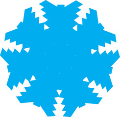 Nordic Snowflake Design Example for Crafts