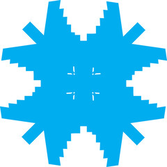 Nordic Snowflake Design Example for Crafts