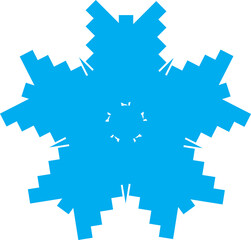 Nordic Snowflake Design Example for Crafts