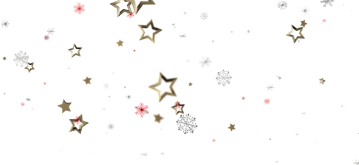 Beautiful golden stars and snowflakes, perfect for holiday designs and Christmas decorations. Ideal for creating cheerful, festive vibes.