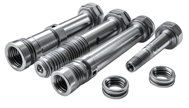 Metal components, industrial parts