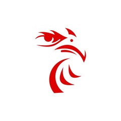 Obraz premium vector image of an eagle
