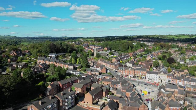 Ashbourne  Derbyshire UK.. Ashbourne is known as 'The Gateway to Dovedale'
