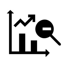 Analyzing market trends with a magnifying glass