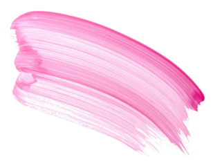 Abstract pink paint stroke