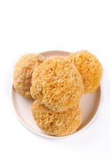 Dried Silver Ear Mushrooms Tremella Fuciformis White Snow Fungus in Bowl