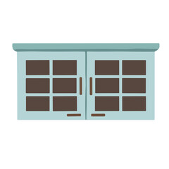 cabinet illustration for home decoration, vector illustration