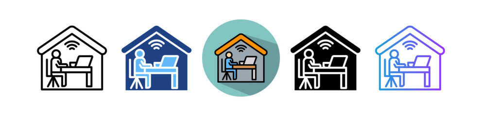 Home Workspace multiple icon