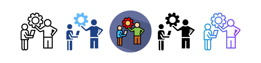 Career Coaching multiple icon