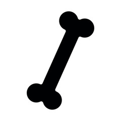 
An illustration of a black icon of a Halloween holiday attribute on a white background