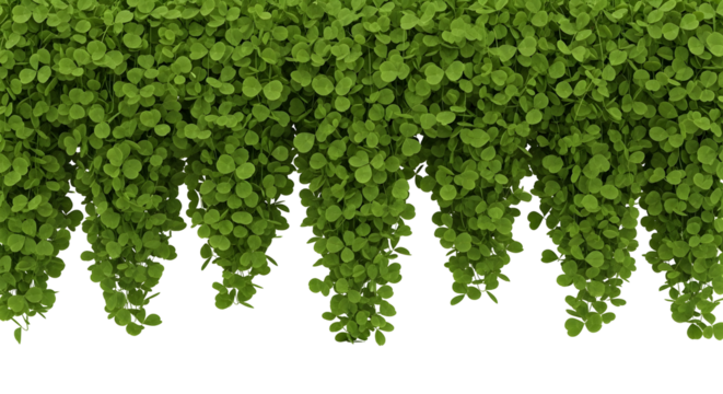 Lucky clover cascade brings charm and joy