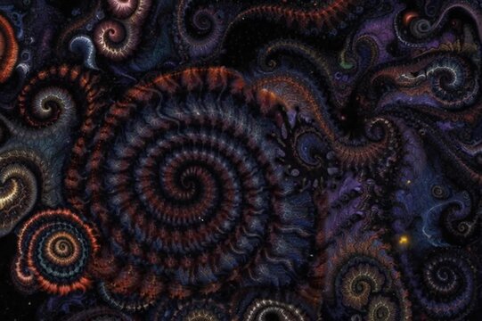 Cosmic Horror - An Abstract Exploration of the Unknown Depths.