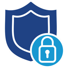 Privacy Protection glyph color icon