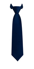 Stylish navy blue tie, perfect for business professionals and formal events, elegant design