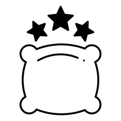 Pillow dualtone icon