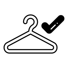 Hanger dualtone icon