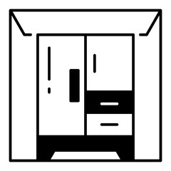 Closet dualtone icon