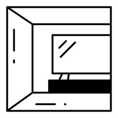 TV dualtone icon
