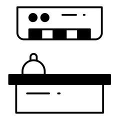 Air Conditioner dualtone icon