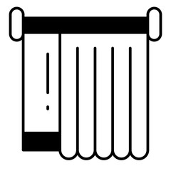 Curtain dualtone icon