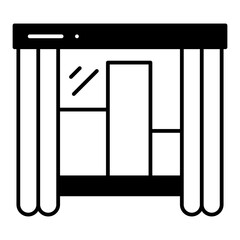 Window View dualtone icon