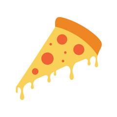 vector illustration of a cheese