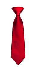 Elegant red tie for professional business attire, ideal for corporate events, interviews, and formal occasions